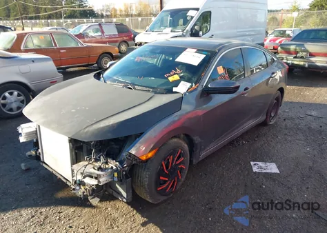 2019 Honda Civic Lx from USA, damaged, VIN 2HGFC2F64KH588428